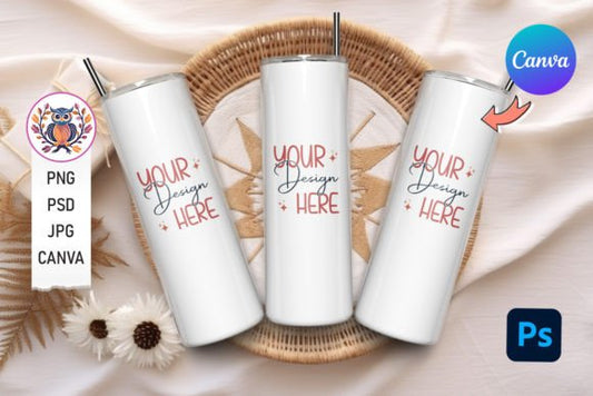 20Oz Tumbler Mockup Canva