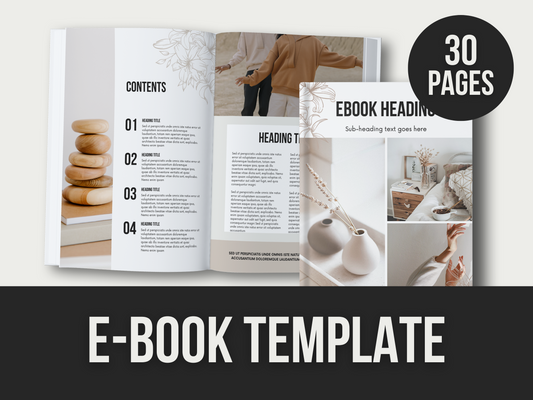 e-book template