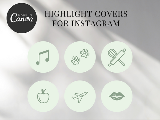 Instagram Highlight Covers Template