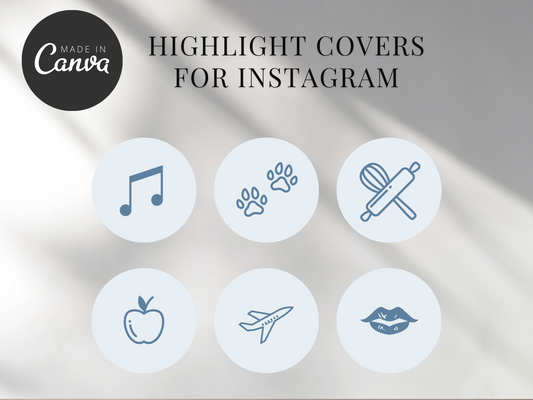 Instagram Highlight Covers Template