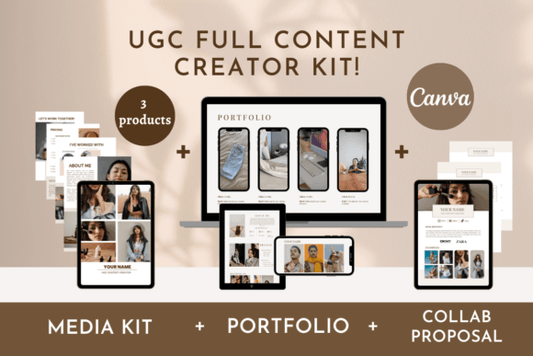 Content Creator Kit for UGC Social Media