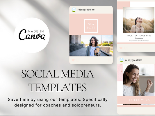 Pink Canva Instagram