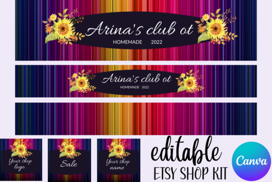 Etsy Banner Template